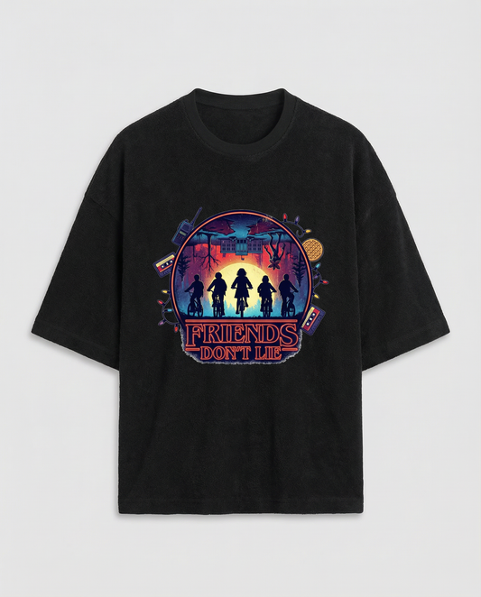 FRIENDS DON’T LIE: HAWKINS UNITY TERRY OVERSIZED TEE TENRAI
